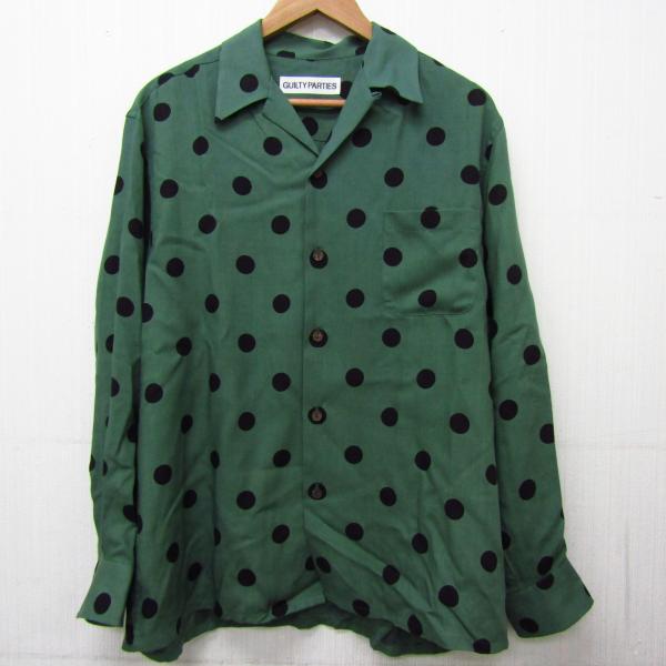 WACKO MARIA（ワコマリア） DOTS OPEN COLLAR SHIRT ドット オープン