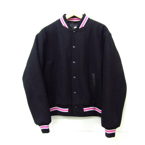 STUSSY（ステューシー） TALK MELTON JACKET 22AW 115665 スタジャン