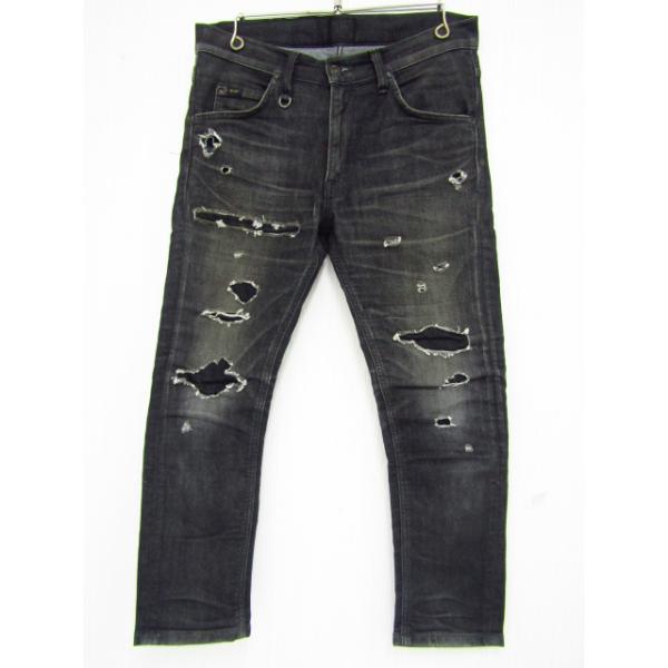 Lee リー × nano・universe ナノユニバース スキニーデニムパンツ ダメージ加工 LB0116 SIZE:S FG4788 :N-120-FG4788-07:スリフト 通販 nano・universe スキニー 新品 Sサイズ