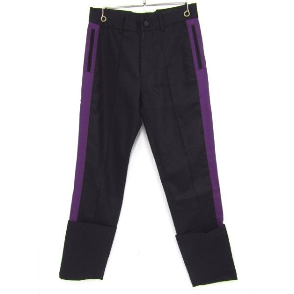 YUKI HASHIMOTO ユウキハシモト SIDE LINED TROUSERS サイドライン