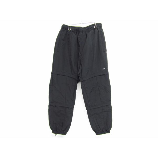 HUF / T1-KCUF 3WAY PANT/ボトム/L/ナイロン/BLK HUF（ハフ） T1KCUF 3WAY PANT 3WAYコンバーチブル ショーツ 3/4パンツ