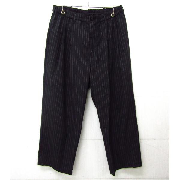 COOTIE PRODUCTIONS クーティ T/W 2 TUCK EASY PANTS STRIPE