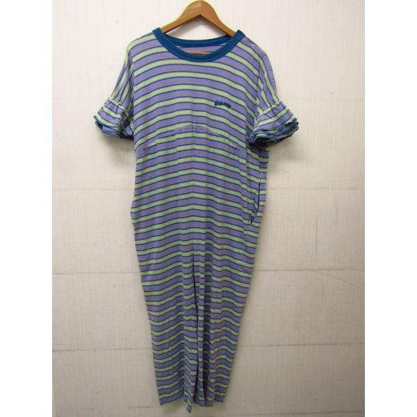 サロペット・オーバーオール・オールインワン holiday super fine border baby suits HOLIDAY ホリデイ SUPER FINE BORDER BABY SUITS オールインワン