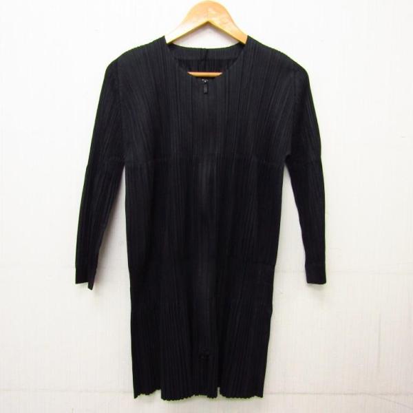 PLEATS PLEASE ISSEY MIYAKE プリーツプリーズ ノーカラー