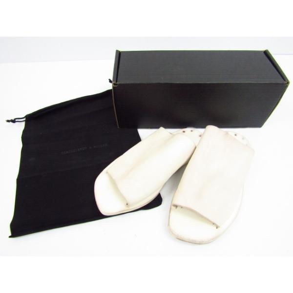 DIMISSIANOS & MILLER ディミッシアーノ&ミラー MULE レザーサンダル