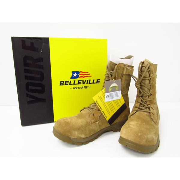 美品　BELLEVILLE ミリタリーブーツ　US 8 R 26cm 送料無料 BELLEVILLE（ベルヴィル） BV508ZCT SPEAR POINT 8