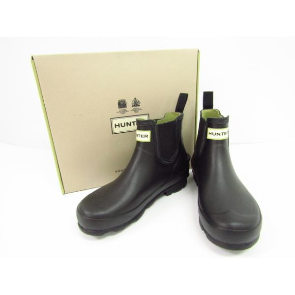 HUNTER ハンター レインブーツ サイドゴア SIZE:UK3♪SH5729