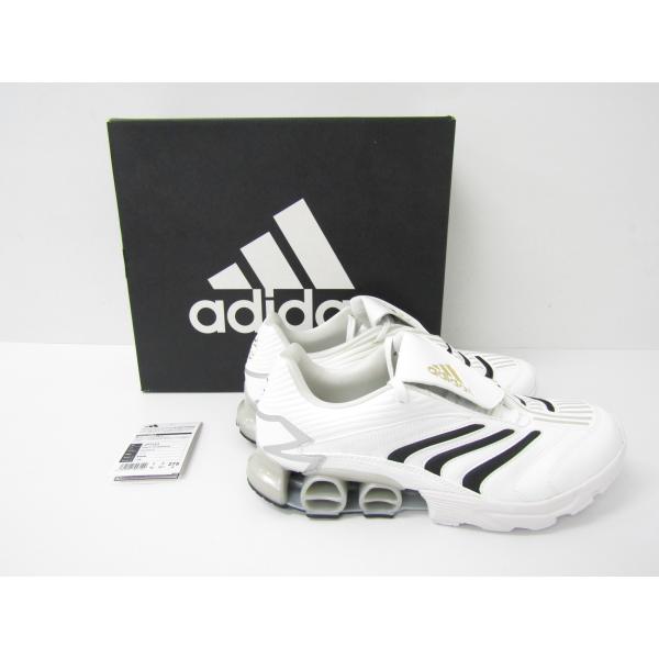 adidas アディダス PREDATOR MEGARIDE FOOT WEAR WHITE/CORE BLACK/GOLD METAKKIC JP7121 靴 サイズ：27.5cm ≡SH8666