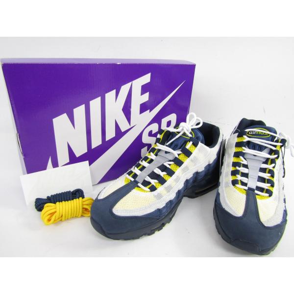 Eric Koston × Nike SB Air Max 95 "Obsidian and Speed Yellow"HQ8492-400 靴 スニーカー サイズ：28.5cm ▼SH8599