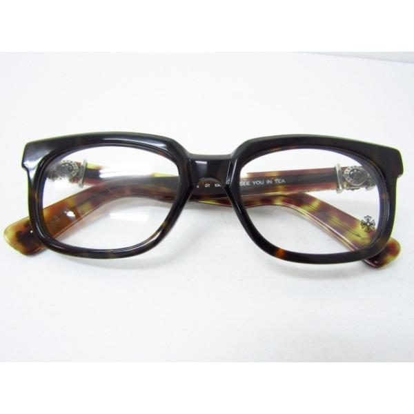 CHROME HEARTS クロムハーツ SEE YOU IN TEA メガネ 眼鏡♪AC14976 :N