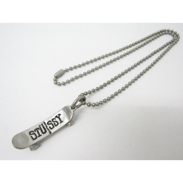 STUSSY Stussy ステューシー スケートボード ネックレス STUSSY Stussy ステューシー スケートボード ネックレス