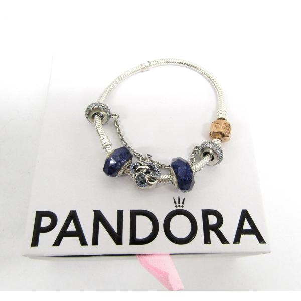 PANDORA（パンドラ） Pandra チャーム ブレスレット BOX付き☆AC27114