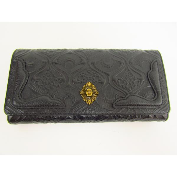 新品 アナスイANNA SUI 外口金長財布 ノヴァ ANNA SUI（アナスイ） ノヴァ 口金長財布（小銭入れあり）☆AC25422