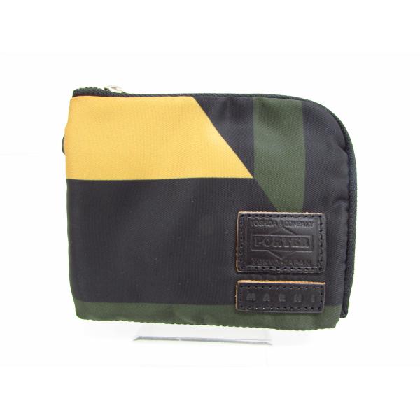PORTER MARNIコラボミニ財布 PORTER ポーター × MARNI コラボ ミニウォレット ▽AC26157 : スリフト
