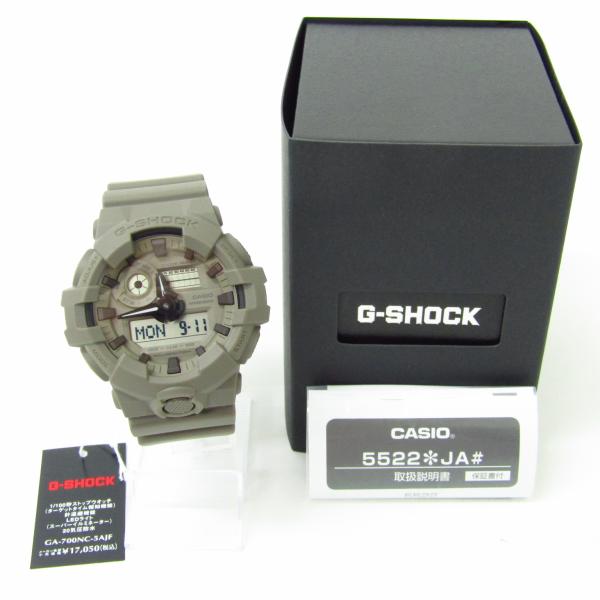 G-SHOCK 未使用 CASIO カシオ G-ショック GA-700NC-5AJF アナデジ