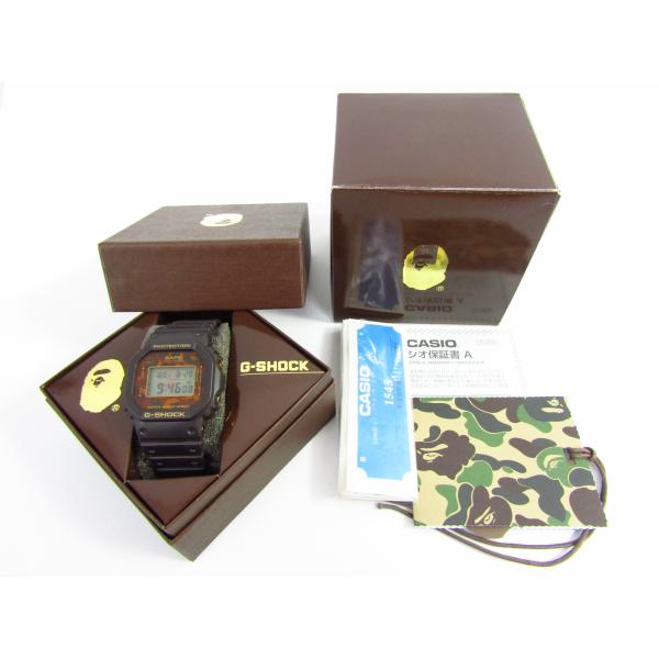 G-SHOCK CASIO カシオ G-SHOCK×A BATHING APE Gショック×アベイシング