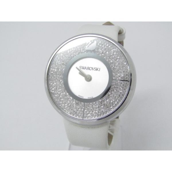 SWAROVSKI（スワロフスキー） 1135989 クォーツ腕時計 レザーベルト