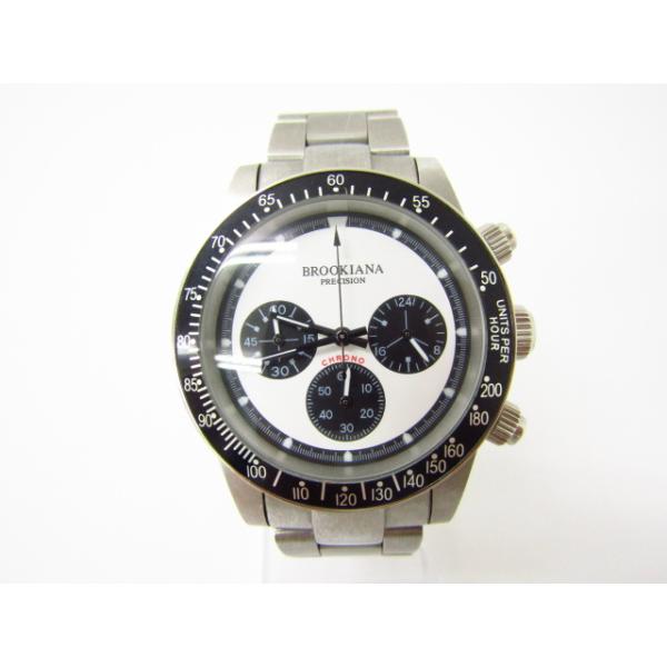 BROOKIANA ブルッキアーナ BA-1602 クロノグラフ クォーツ 腕時計 ▼AC19693