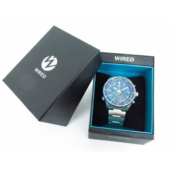 WIRED ワイアード VK68-KX20 クロノグラフ クォーツ 腕時計 
