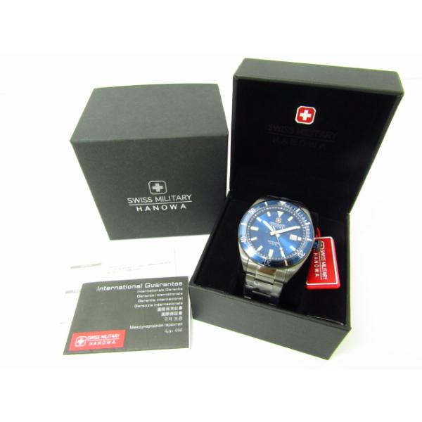 SWISS MILITARY HANOWA 未使用 スイスミリタリー ハノワ 06-5214.1 