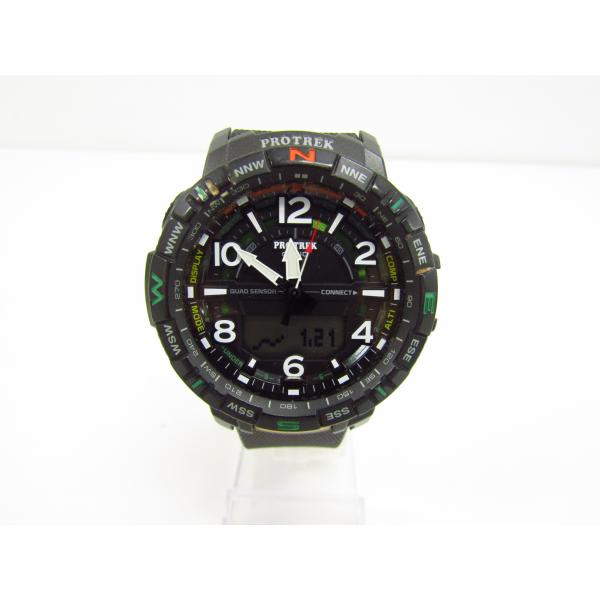 ほぼ新品　超美品　カシオ　プロトレック　PRO TREK PRT-B50 PRO TREK CASIO カシオ プロトレック PRT-B50 腕時計☆AC25602