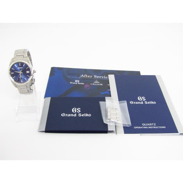 Grand Seiko グランドセイコー SBGX065 デイト SS メンズ クォーツ