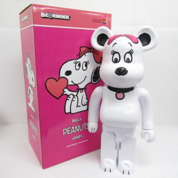 BE@RBRICK ベアブリック 1000% BELLE ベル スヌーピー PEANUTS 箱付き