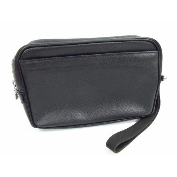 LOUIS VUITTON ルイ・ヴィトン タイガ M30812 カルガ セカンドバッグ黒  