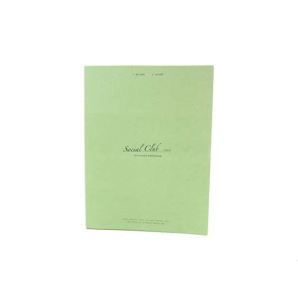 SEVENTEEN セブチ フォトブック social club SEVENTEEN PHOTOBOOK 「SOCIAL CLUB : CARAT」【グッズ】【+DVD