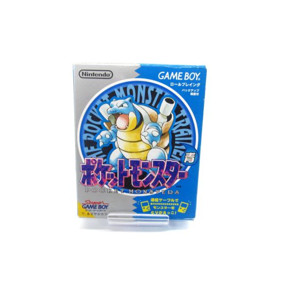 ポケモン ポケットモンスター 青 ブルー ゲームボーイ ソフト ∠UR1008