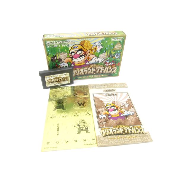 GEME BOY GBA ゲームボーイアドバンス ソフト ワリオランドアドバンス