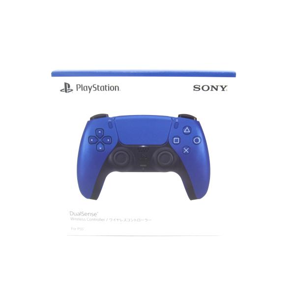 PlayStation - 新品未開封  PS5 Dual Sense コントローラーコバルトブルー PS5】DualSense(R) ワイヤレスコントローラー コバルト ブルー