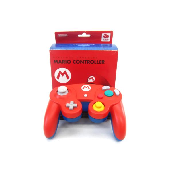 クラブニンテンドー　ゲームキューブ　マリオ　コントローラー GAMECUBE ゲームキューブ クラブニンテンドー限定 マリオカラー
