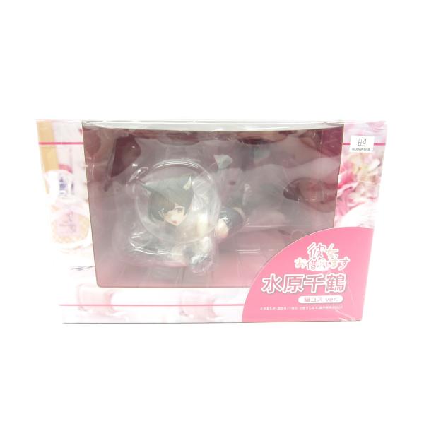 【未開封品】水原千鶴 猫コスVer. ノンスケール PVC&ABS製 未開封 水原千鶴 猫コスVer. フィギュア 彼女お借りします ∠UH4054