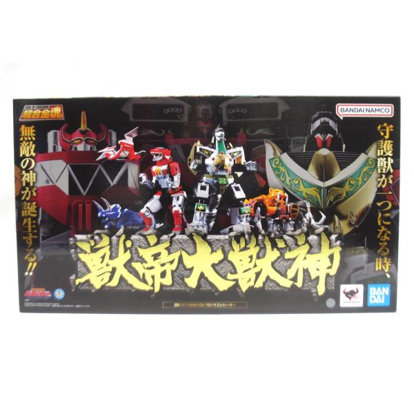 新品未開封　超合金魂　獣帝大獣神　ジュウレンジャー 超合金魂 獣帝大獣神 GX-72 大獣神 ＆ GX-78 ドラゴンシーザー