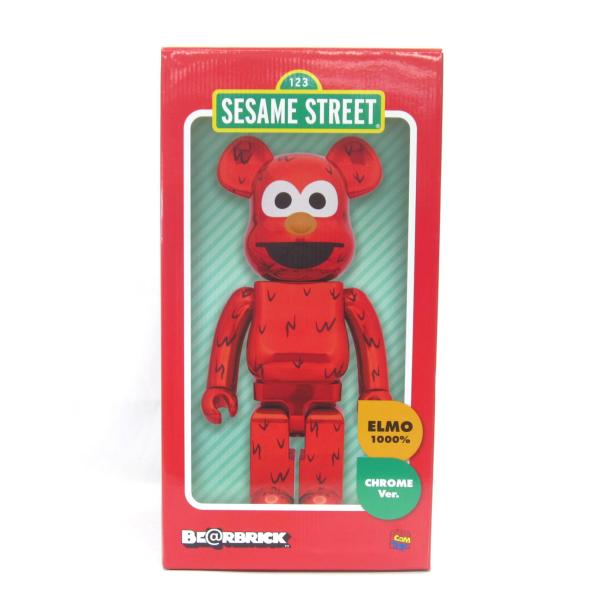 BE@RBRICK メディコムトイ ベアブリック エルモ ELMO CHROME Ver. 1000
