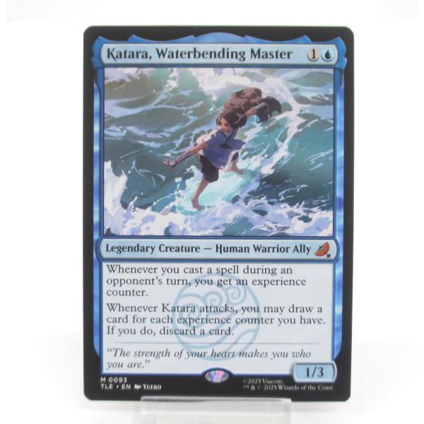 MTG 水の技の達人、カタラ 英語 MTG Katara, Waterbending Master / 水の技の達人、カタラ (093) 英語