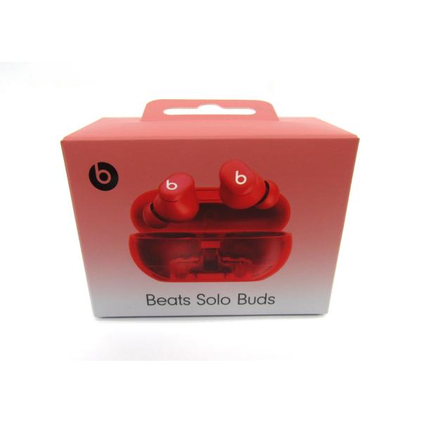 未開封 Beats beats solobuds ビーツ Bluetooth イヤフォン トランスペアレントレッド ∠UK2605