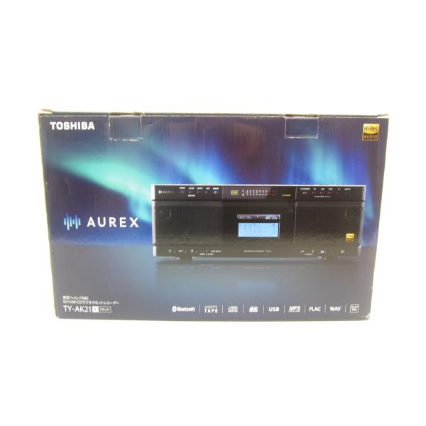 TOSHIBA 東芝 AUREX TY-AK21 ハイレゾ対応 SD USB CD ラジカセ