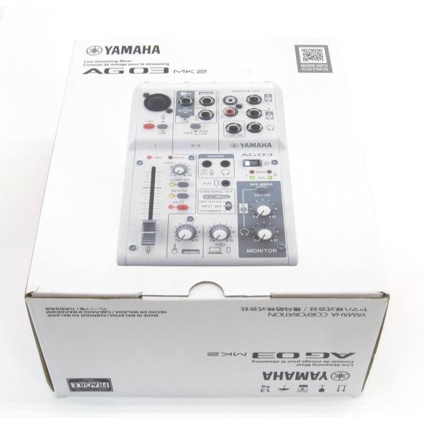 YAMAHA ヤマハ AG03 MK2 ライブストリーミングミキサー #UD4487
