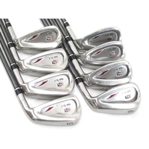 wilson - 【送料無料】Wilson TAB Ⅱ アイアン8本セット FLEX R 状態良好 wilson - 【送料無料】Wilson TAB Ⅱ アイアン8本セット FLEX R