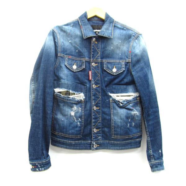 DSQUARED2（ディースクエアード） デニムジャケット S74AM0734 SIZE:42