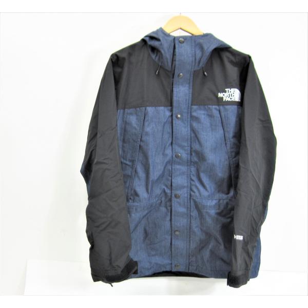 ジャケット・アウター THE NORTH FACE NP12032 Mountain Light L THE NORTH FACE MOUNTAIN LIGHT DENIM JACKET NYLON INDIGO