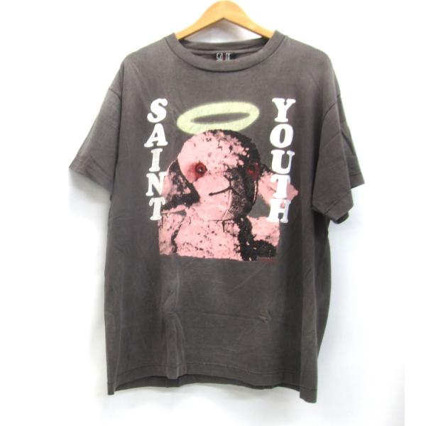 SAINT Mxxxxxx（セントマイケル） SAINT MICHAEL T-SHIRT PINKSHEEP