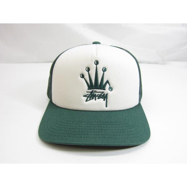 ※週末限定【STUSSY】SUPER S メッシュキャップ　グリーン 週末限定【STUSSY】SUPER S メッシュキャップ グリーン STUSSY