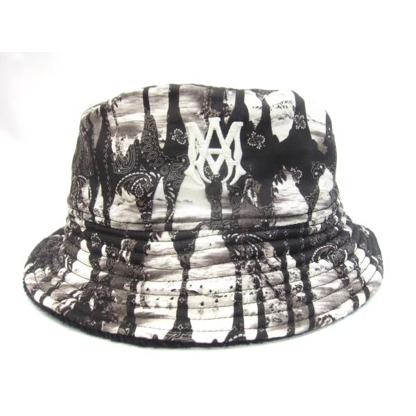 【みさき】AMIRI バケットハット AMIRI（アミリ） バンダナ リバーシブル バケットハット SIZE:ONE SIZE