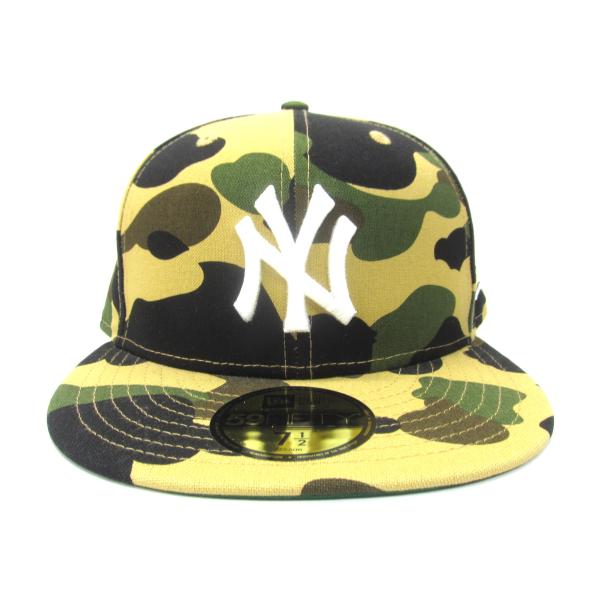 59FIFTY A BATHING APE アベイシングエイプ × MLB NEW ERA YANKEES CAP