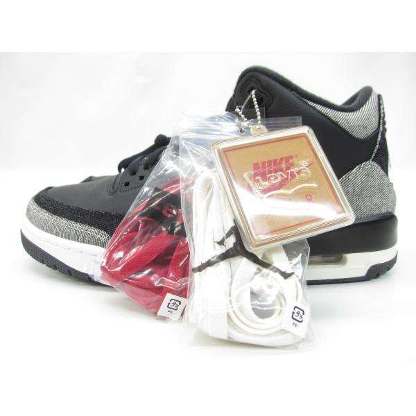 NIKE ナイキ AIR JORDAN 3 RTR LSC BLK SP"LEVI'S"エア ジョーダン 3 IR0914-400 SIZE:27.0cm メンズ □UT14936