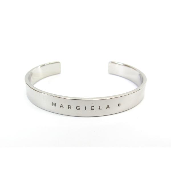 MAISON MARGIELA MM6 メゾン マルジェラ ブレスレット ロゴ バングル