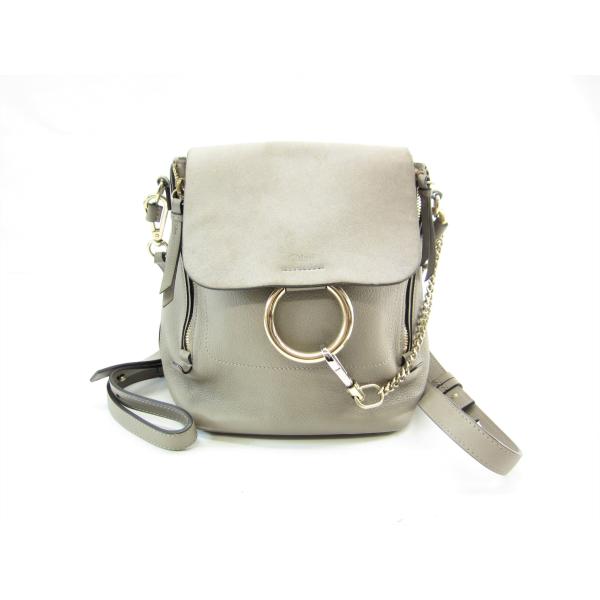 Chloe クロエ フェイ リュックサック 2WAY ショルダーバッグ Chloe クロエ フェイ リュックサック 2WAY ショルダーバッグ